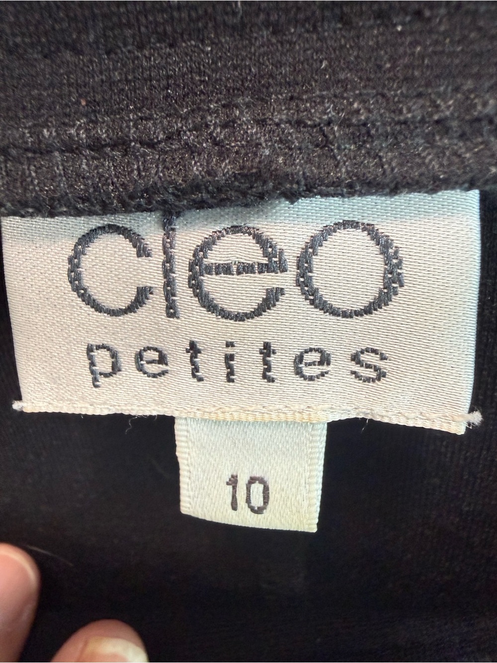 Cleo Petites Black Pleated Sheath Dress – Size 10 Petite - Picture 2 of 6